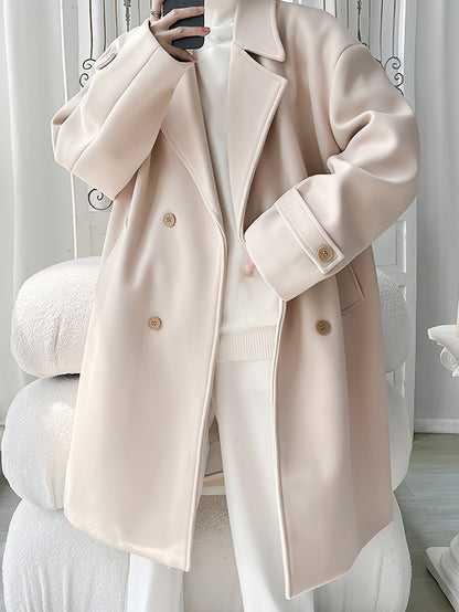 Edward™ – Elegant Double-Breasted Coat
