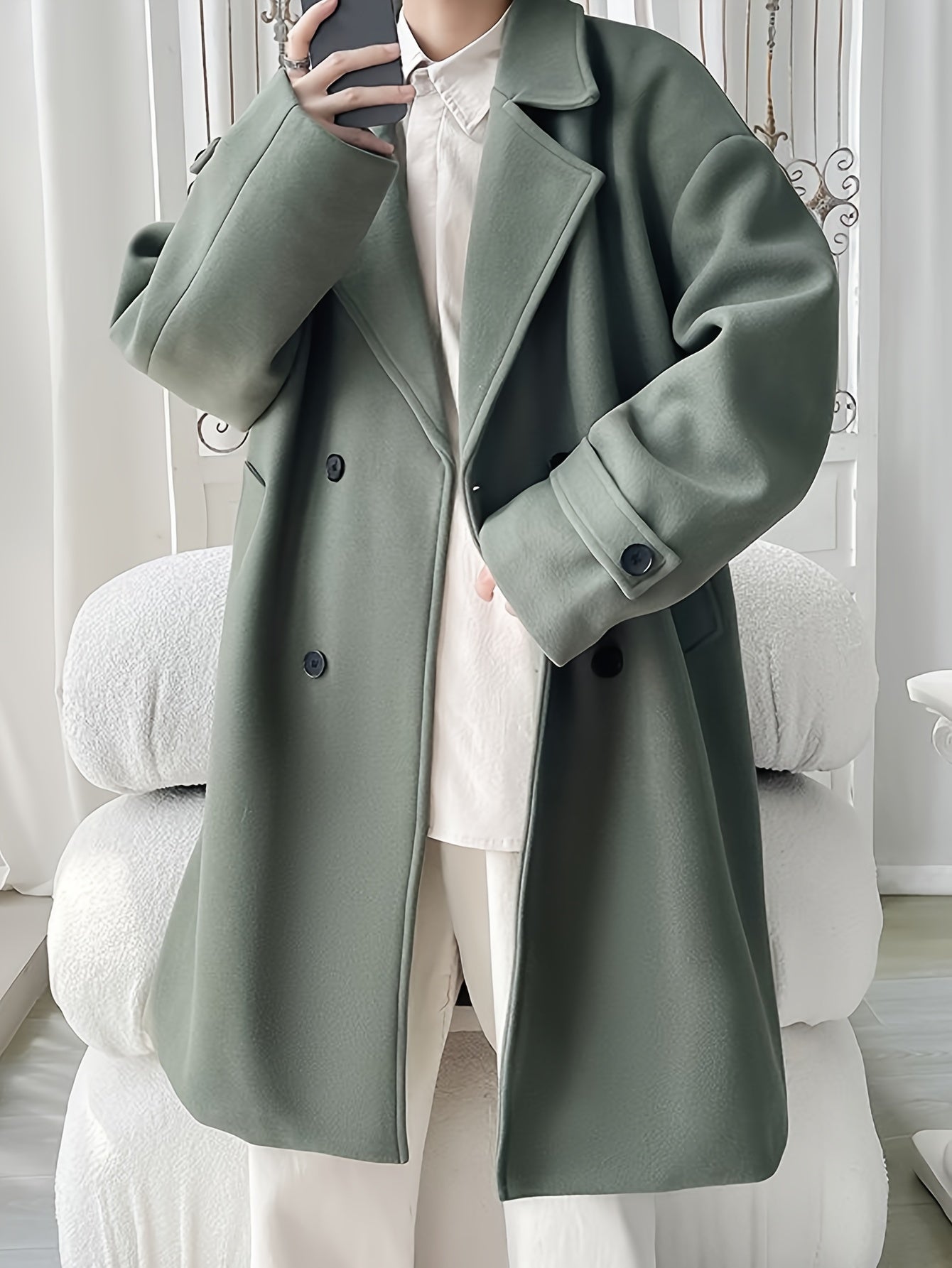 Edward™ – Elegant Double-Breasted Coat